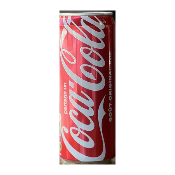 Coca-Cola goût original, canette 33 cl